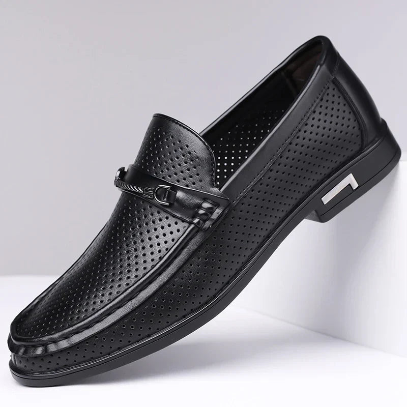 Carlos Italian Leather Dress Loafers