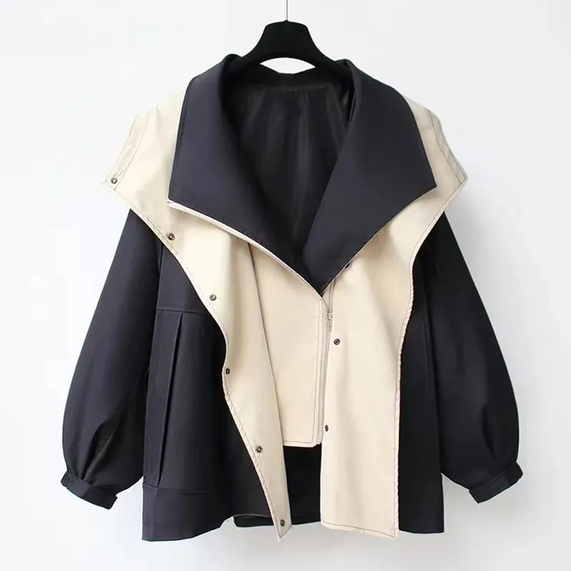 Daphné™ | Elegant Autumn Wind & Rain Jacket
