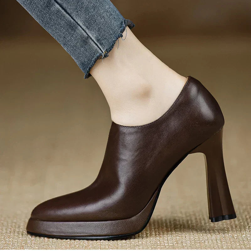 Giselle Stylish Block Heel Heels