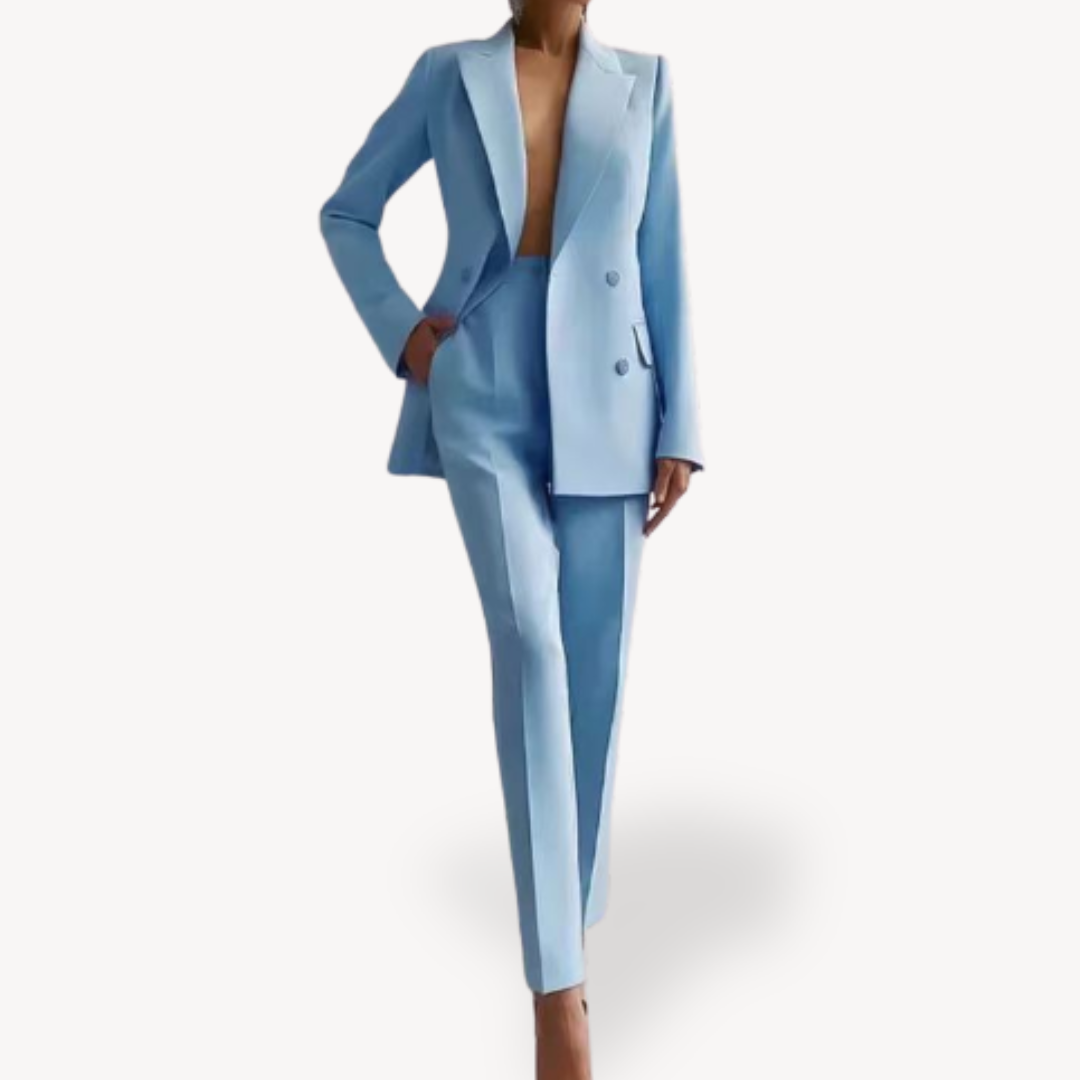 Sophie | Women's Two-Piece Suit with Elegant Blazer and Trousers for Summer Style
