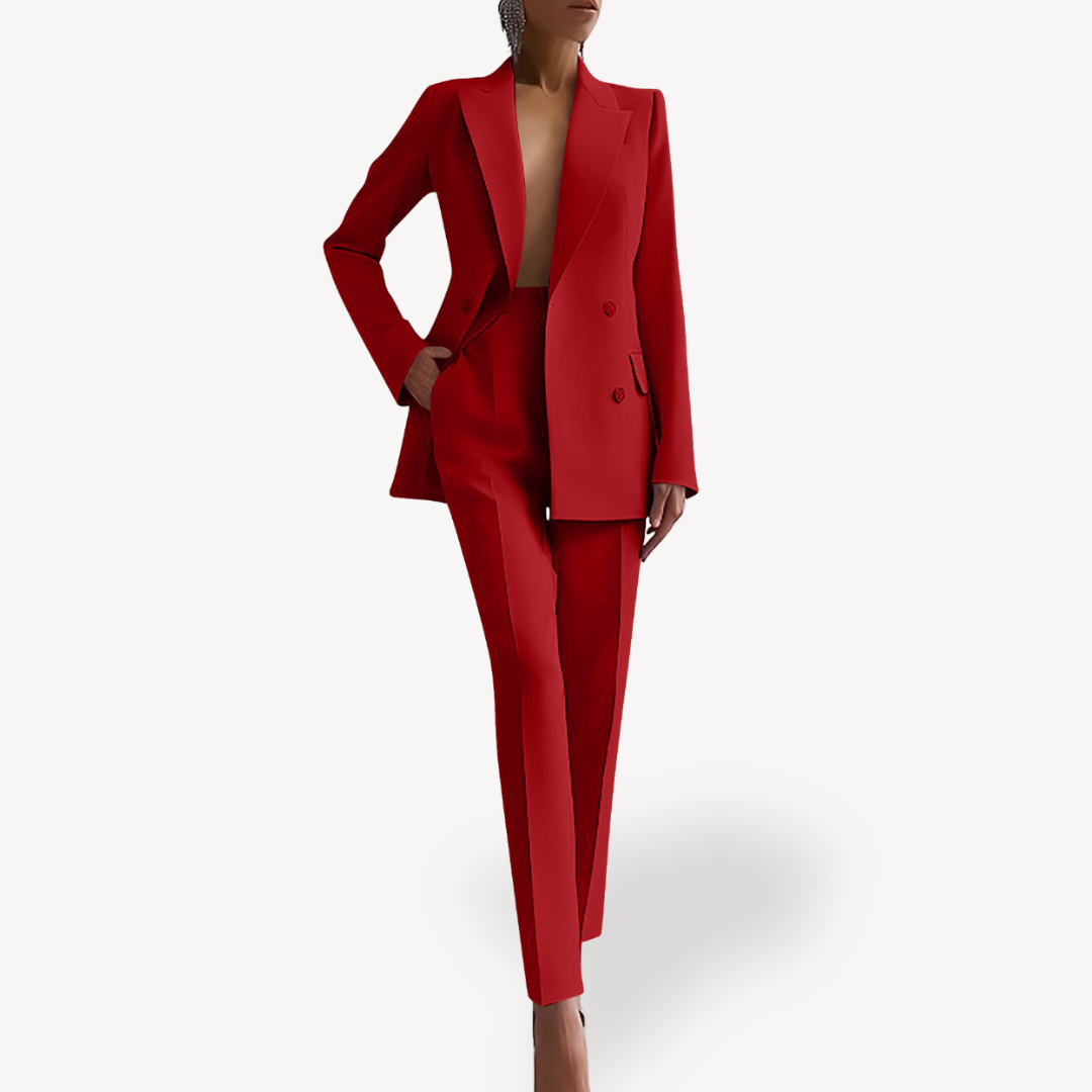 Sophie | Women's Two-Piece Suit with Elegant Blazer and Trousers for Summer Style