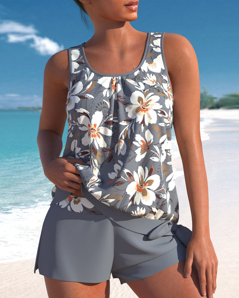 Eleanor | Women's Plus Size Tankini with a Flattering Design and Comfortable Fit