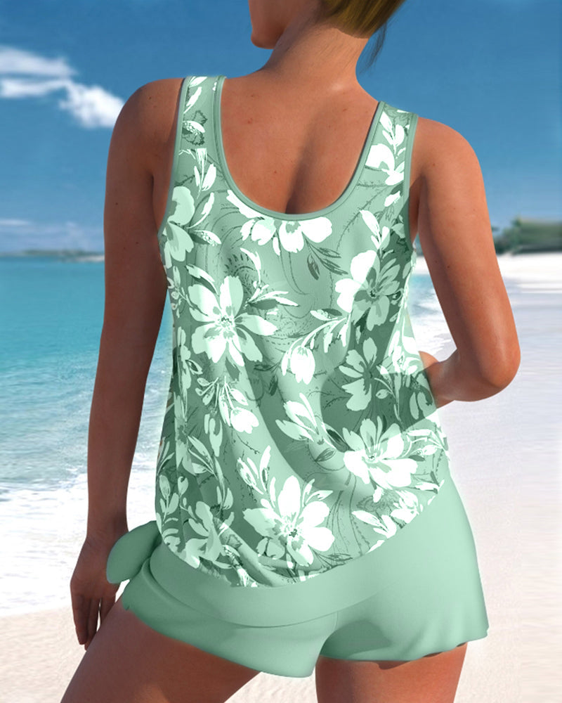 Eleanor | Women's Plus Size Tankini with a Flattering Design and Comfortable Fit