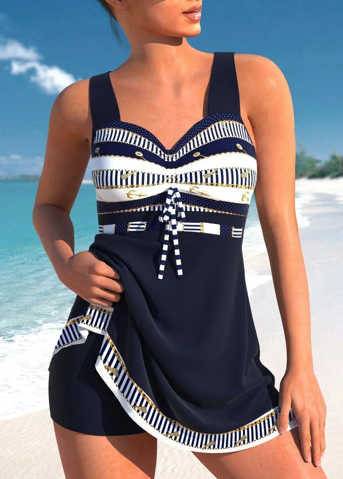 Alice | Elegant Women's Swim Dress with a Flattering Silhouette and Comfortable Fit