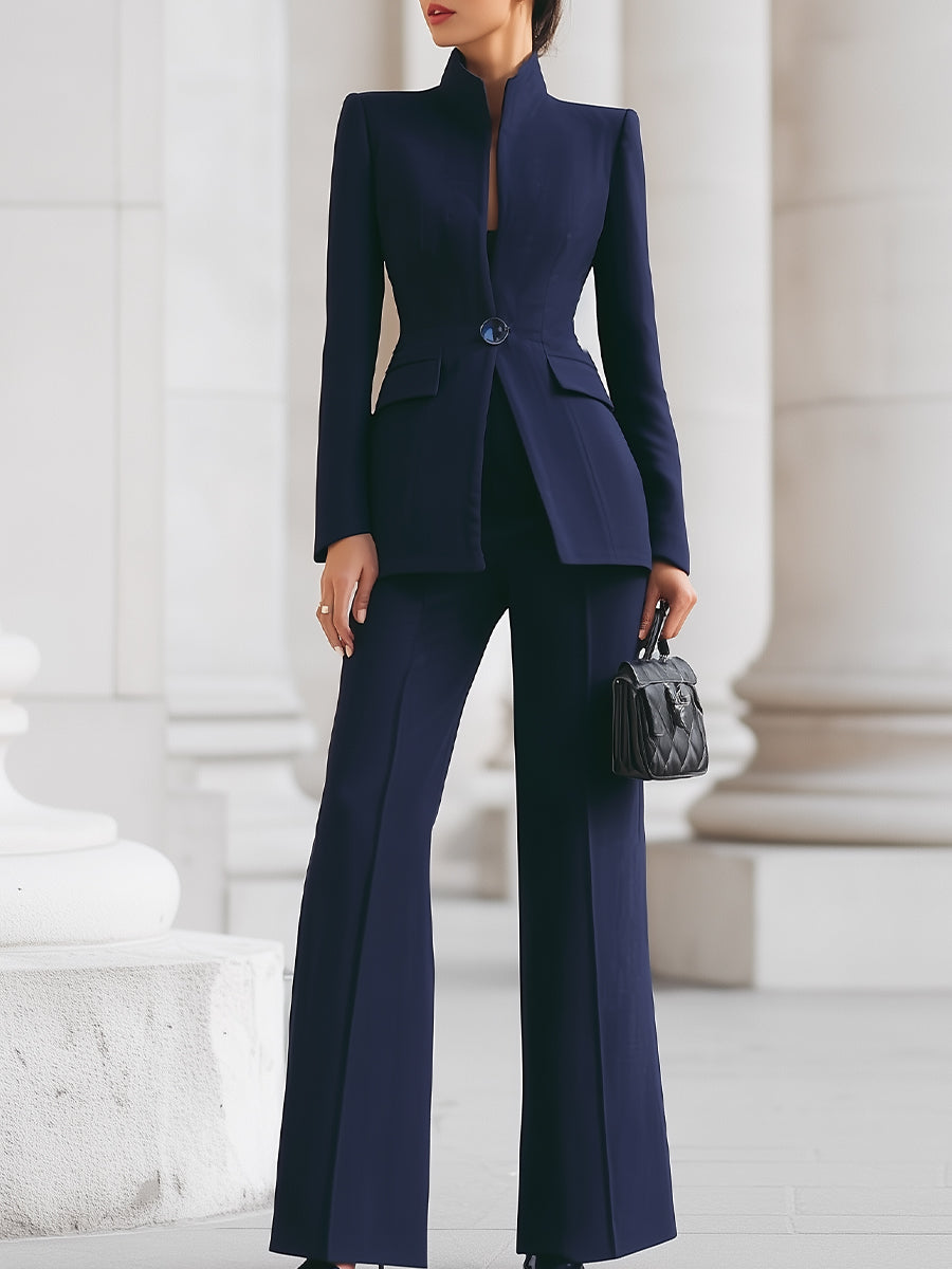 Ava | Elegant Women's Blazer and Trouser Suit Set