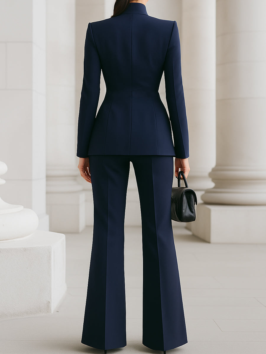 Ava | Elegant Women's Blazer and Trouser Suit Set