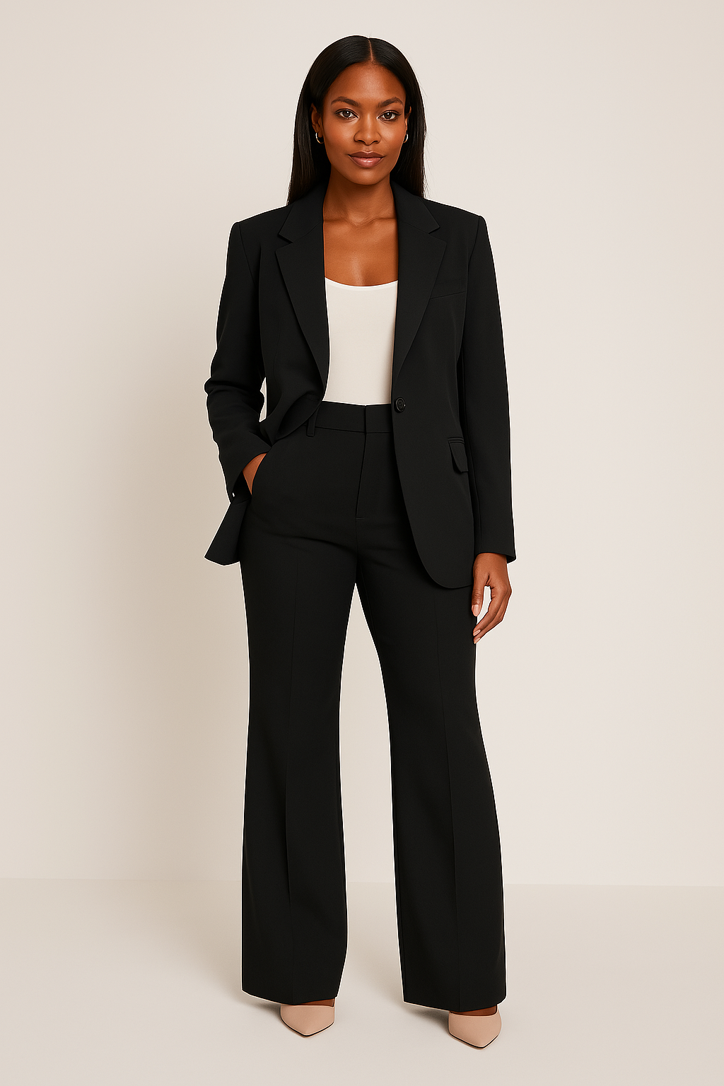 Amelia | Women's Tailored Trouser Suit with Refined Details