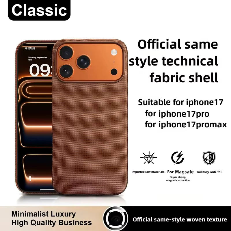 Tech Woven Magnetic Case for iPhone 14, 13, 12 - Durable Protection 1