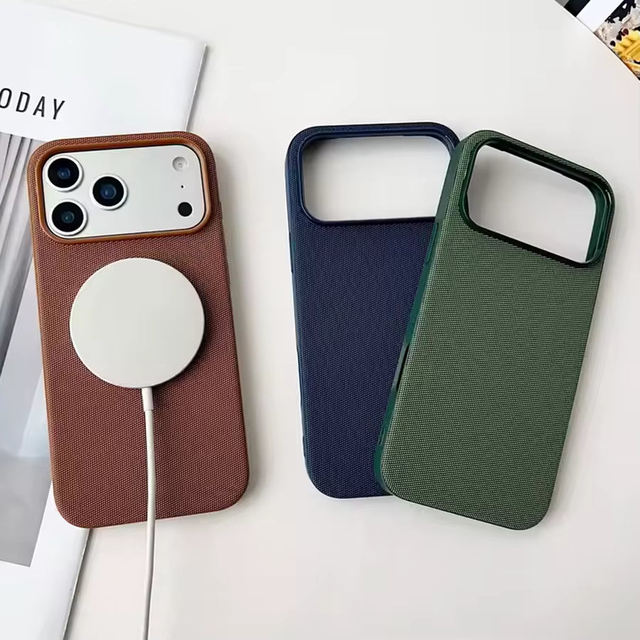 Tech Woven Magnetic Case for iPhone 14, 13, 12 - Durable Protection 5