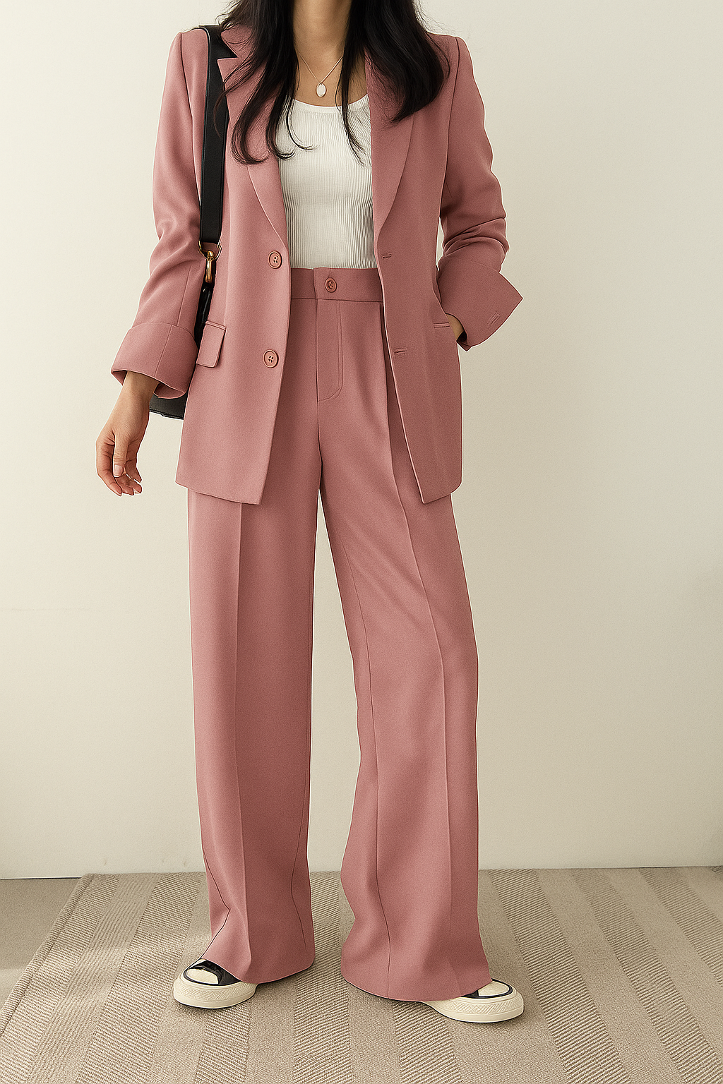 Two-Piece Women’s Suit – Blazer and Trousers