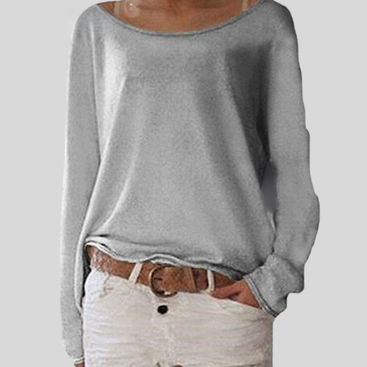 Demi Refined Boat Neck Top