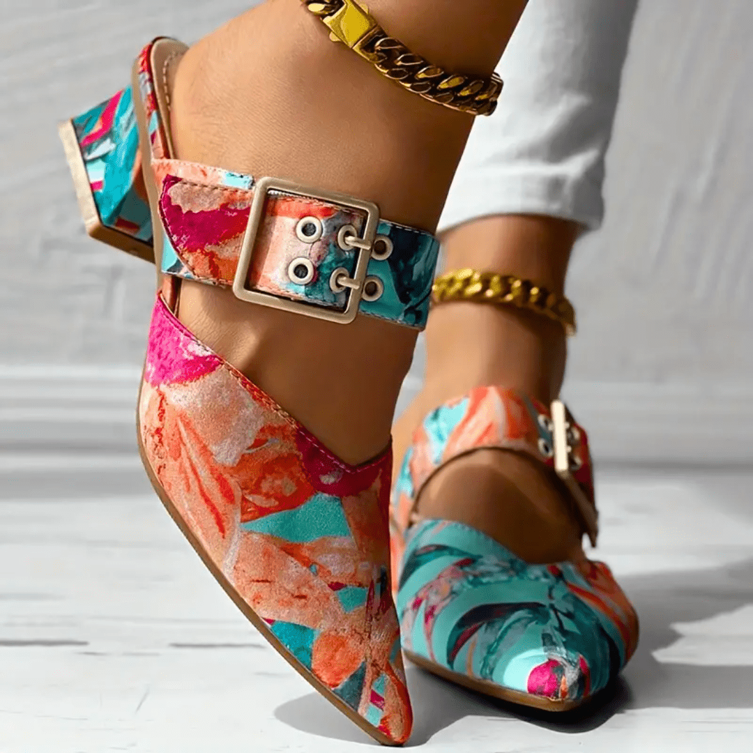 Women's Elegant Shoes with Adjustable Straps