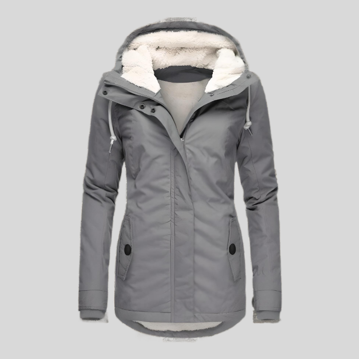 Waterproof Insulated Hooded Winter Coat for Women 0