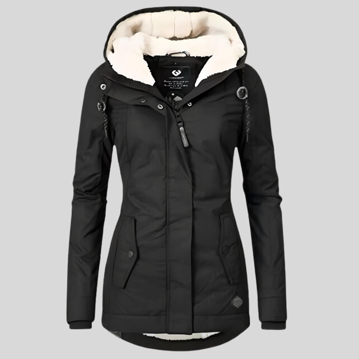 Waterproof Insulated Hooded Winter Coat for Women 1