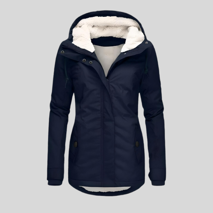 Waterproof Insulated Hooded Winter Coat for Women 2