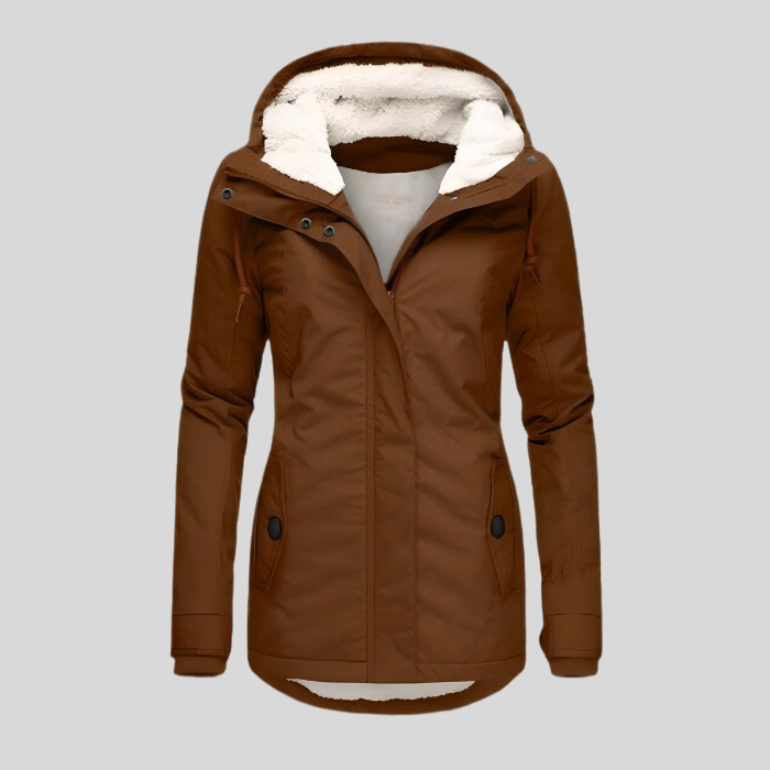 Waterproof Insulated Hooded Winter Coat for Women 3