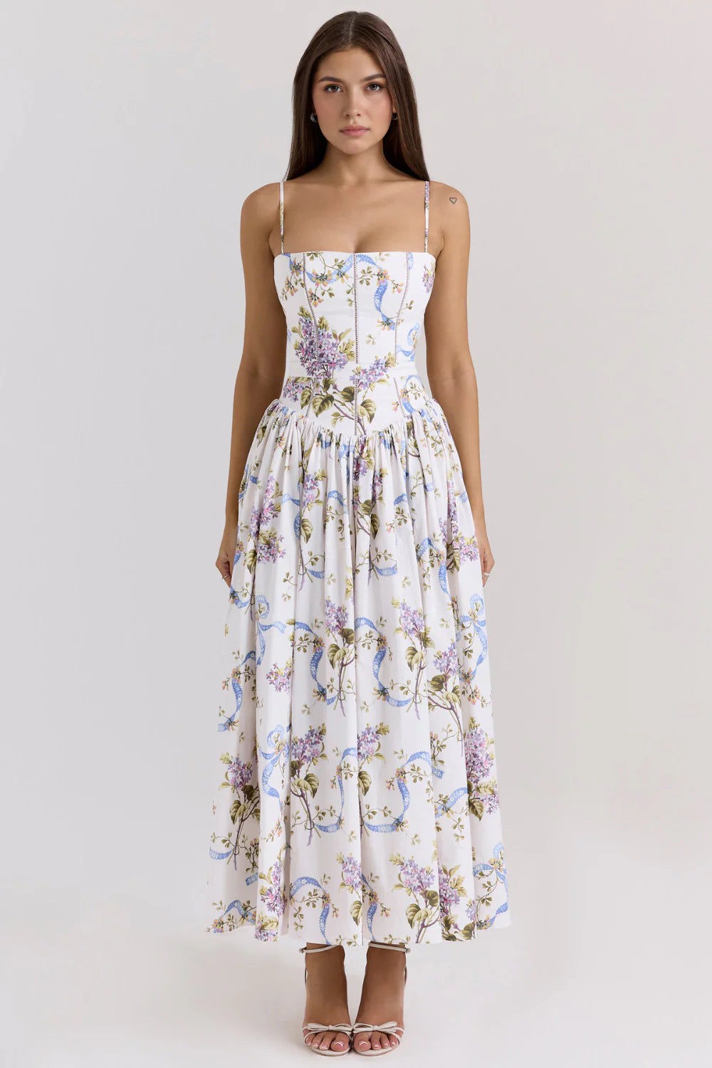Gisèle Women’s Maxi Dress | Shaping Effect | Floral Print