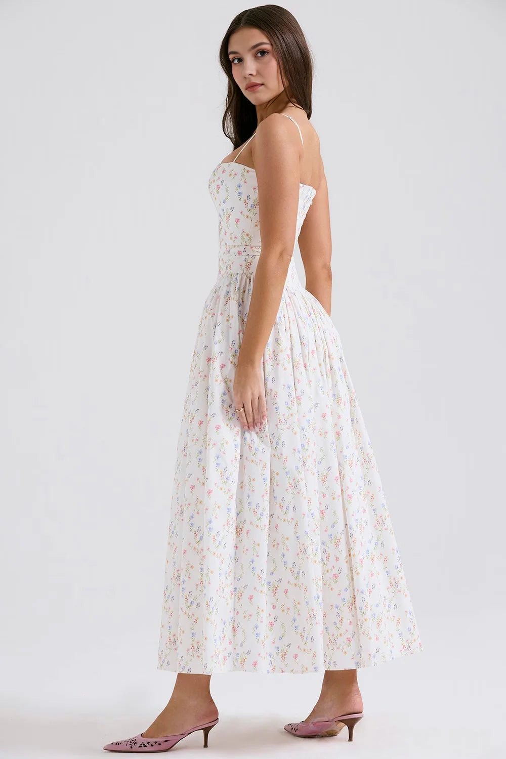 Gisèle Women’s Maxi Dress | Shaping Effect | Floral Print