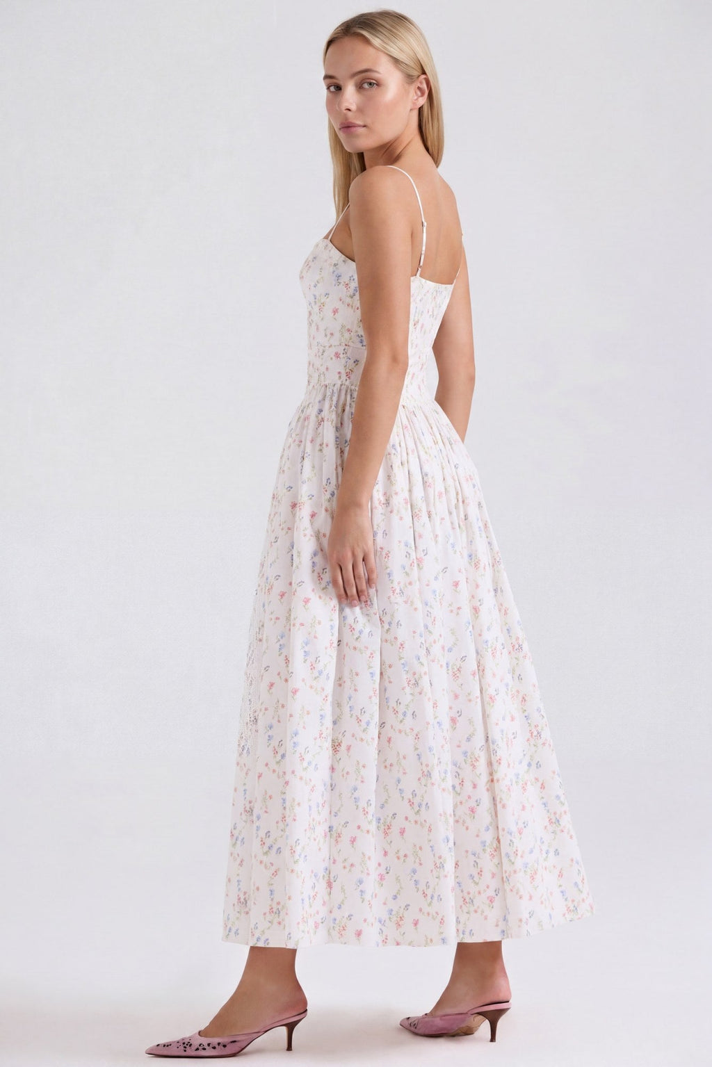 Gisèle Women’s Maxi Dress | Shaping Effect | Floral Print