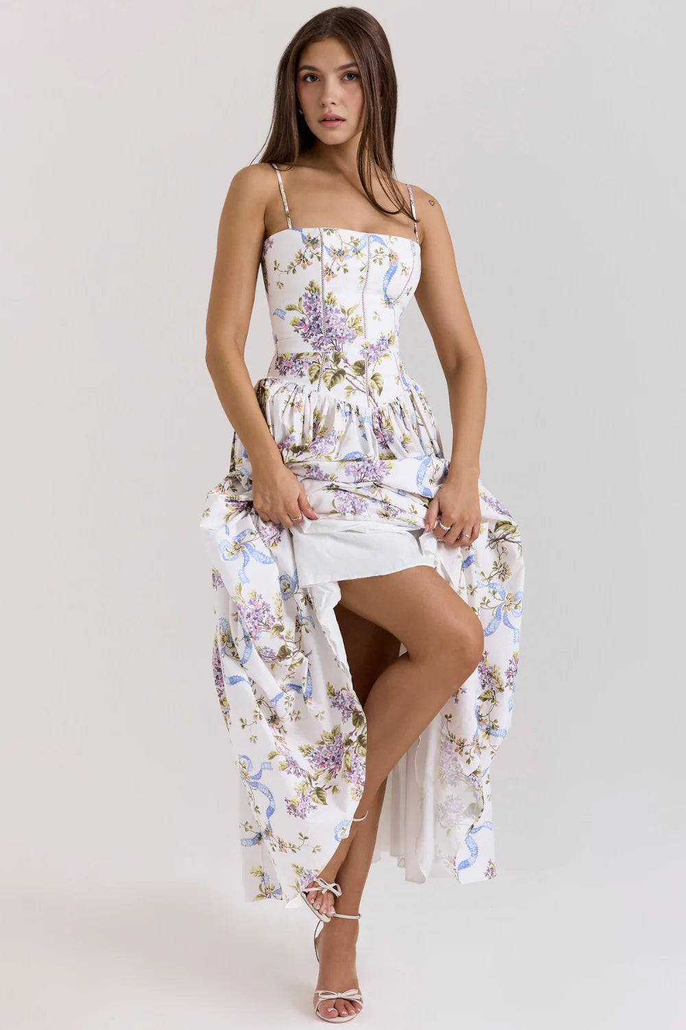 Gisèle Women’s Maxi Dress | Shaping Effect | Floral Print