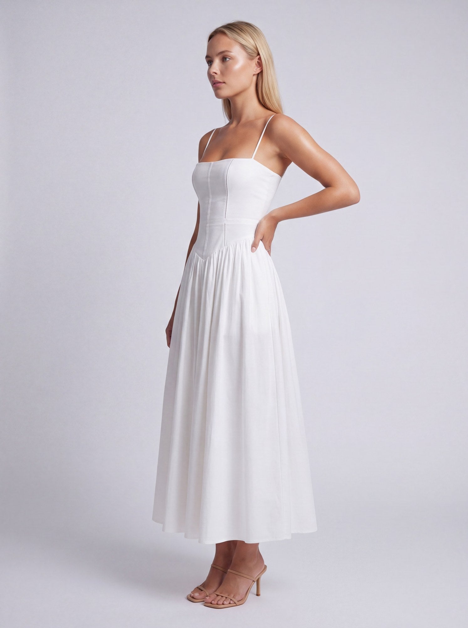 Gisèle Women’s Maxi Dress | Shaping Effect | Floral Print