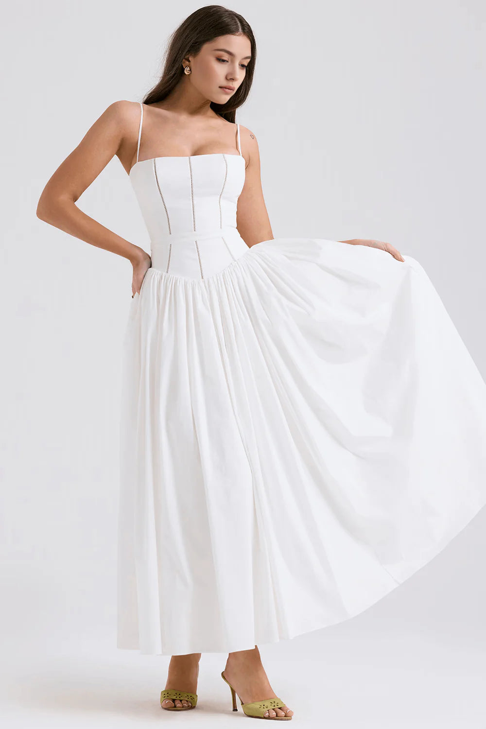 Gisèle Women’s Maxi Dress | Shaping Effect | Floral Print