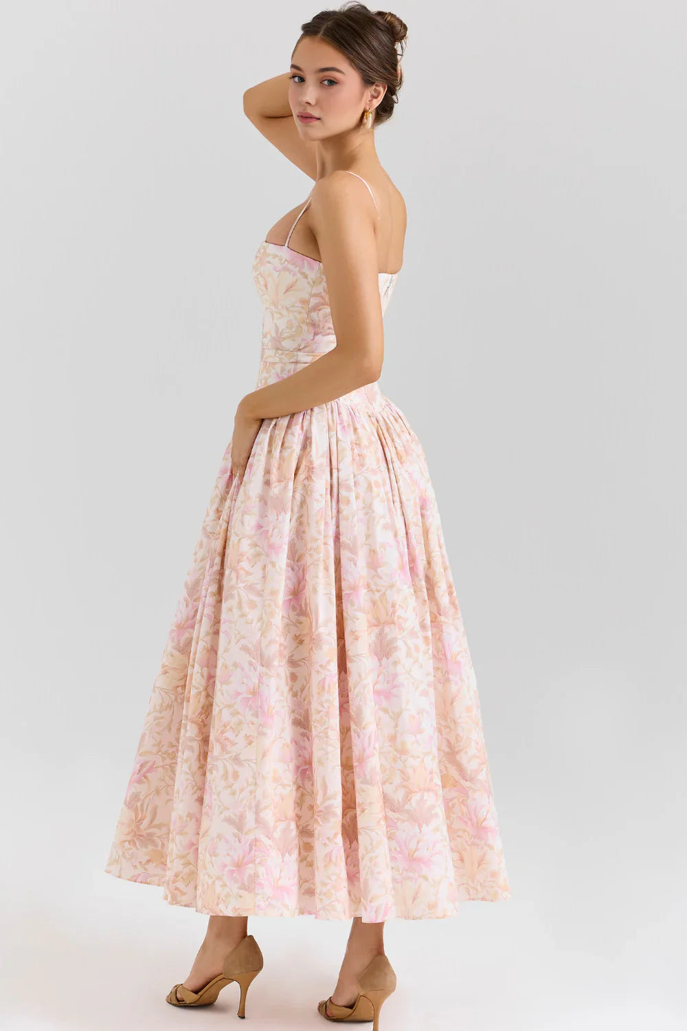 Gisèle Women’s Maxi Dress | Shaping Effect | Floral Print