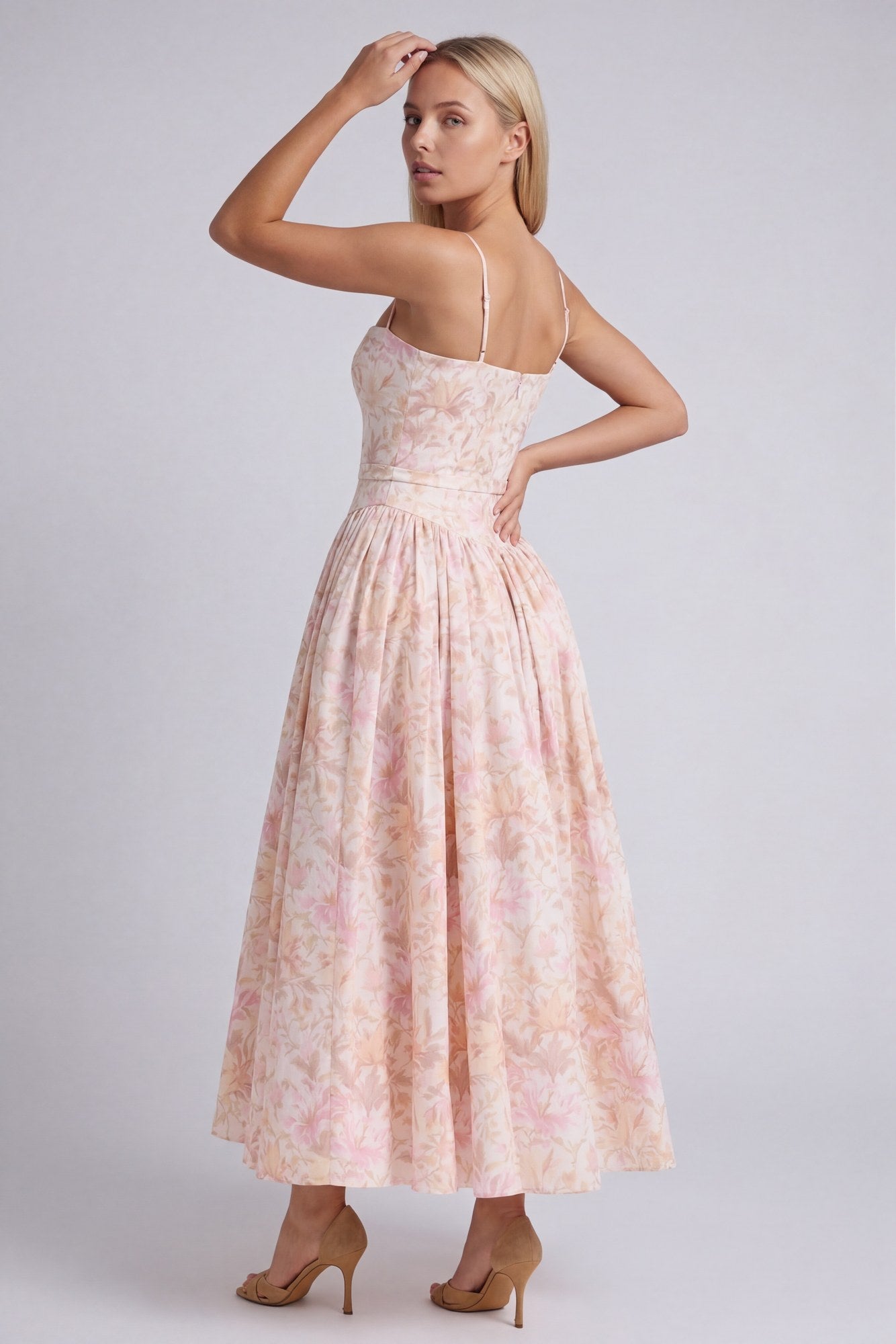 Gisèle Women’s Maxi Dress | Shaping Effect | Floral Print