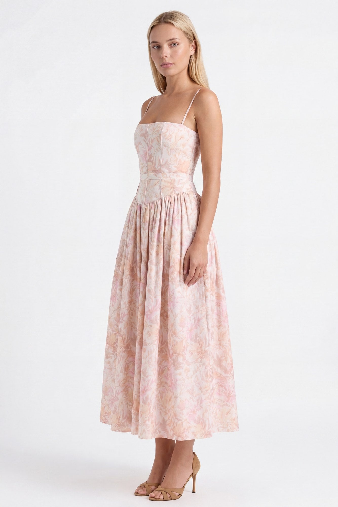 Gisèle Women’s Maxi Dress | Shaping Effect | Floral Print