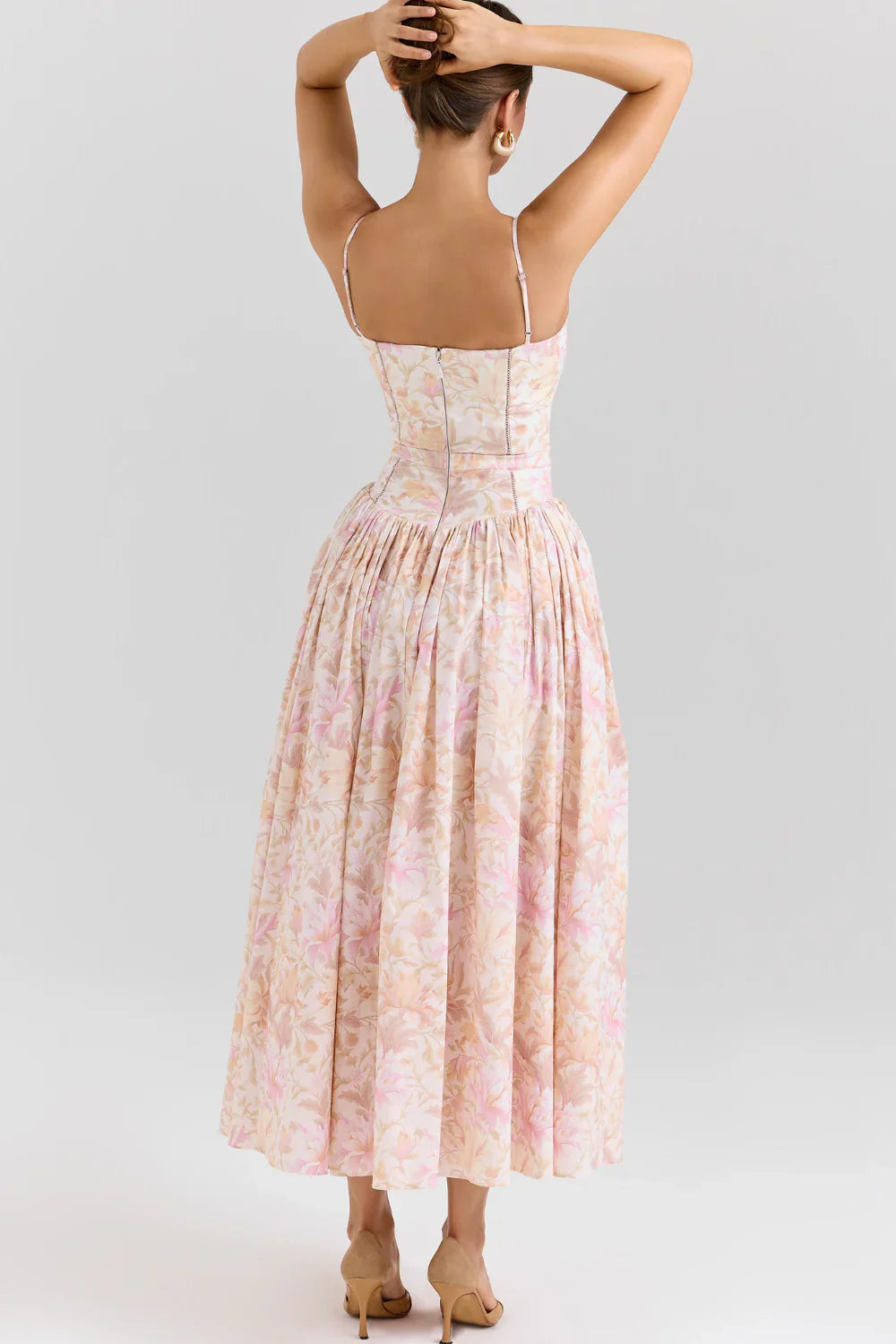 Gisèle Women’s Maxi Dress | Shaping Effect | Floral Print