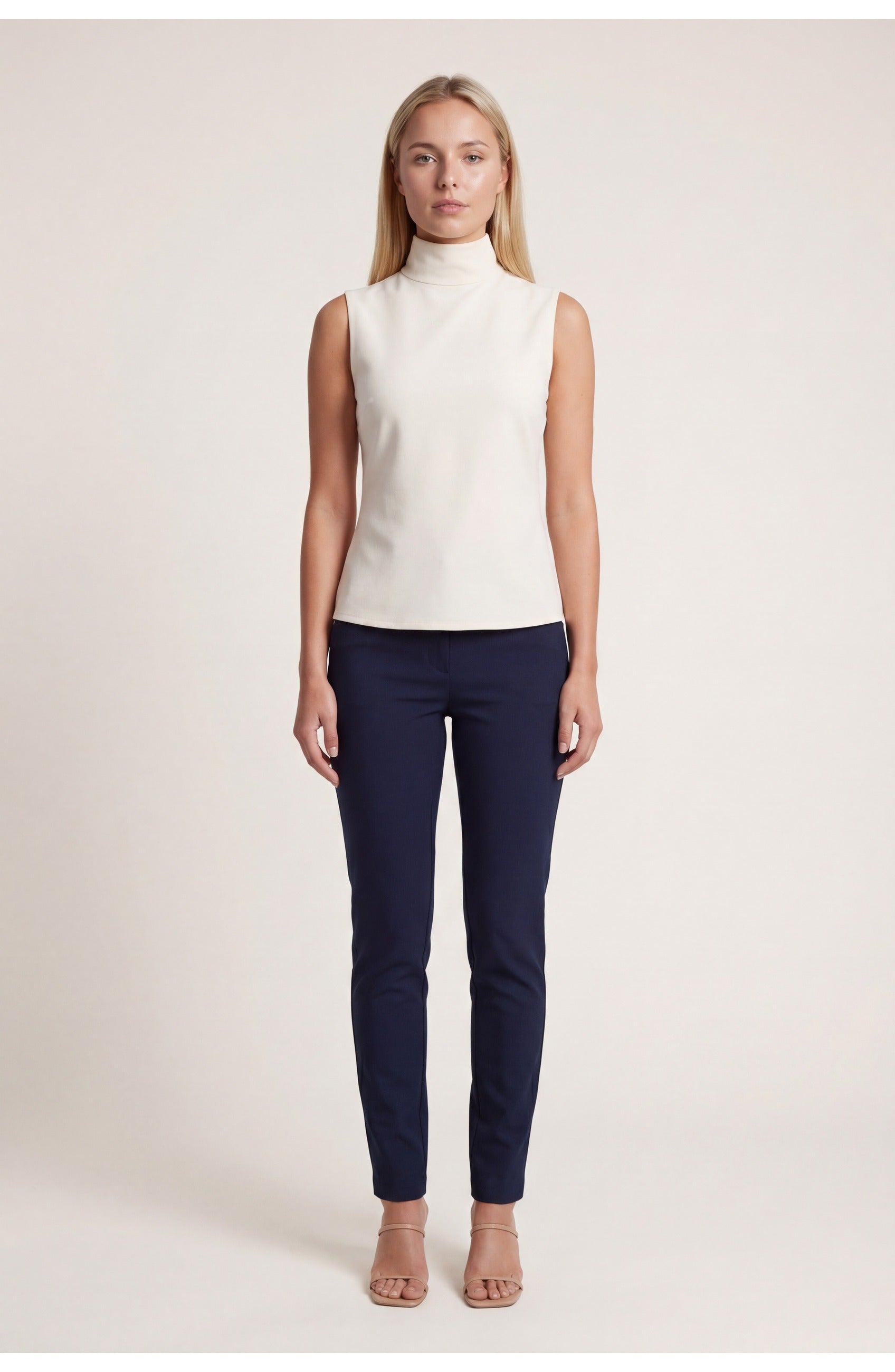 Vivienne Women’s Top | High Neck | Fitted Fit