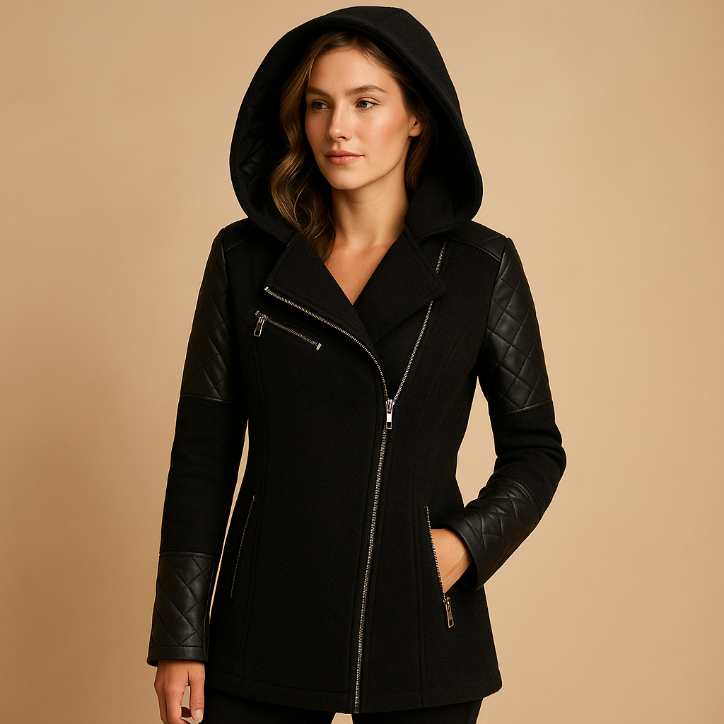 Women's Hooded Longline Winter Coat for Cold Weather Protection 4