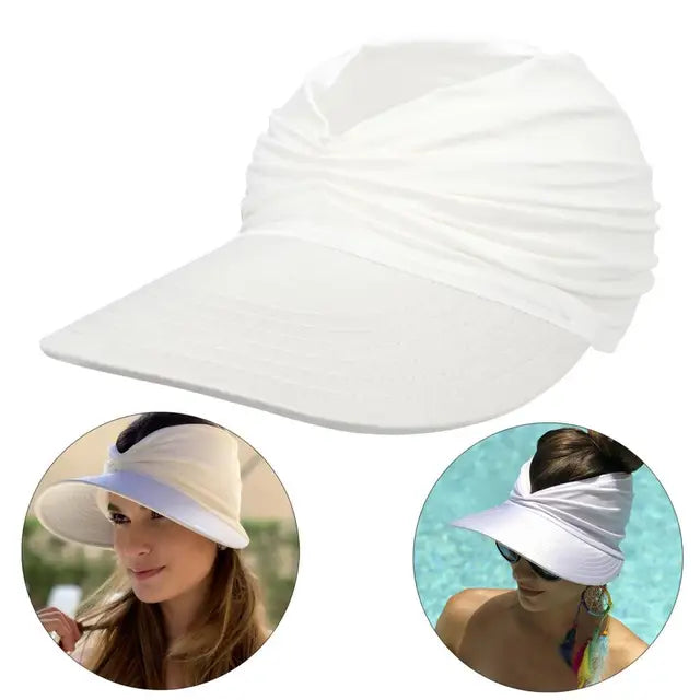 Women’s Beach Hat – Wide Visor Foldable Sun Hat