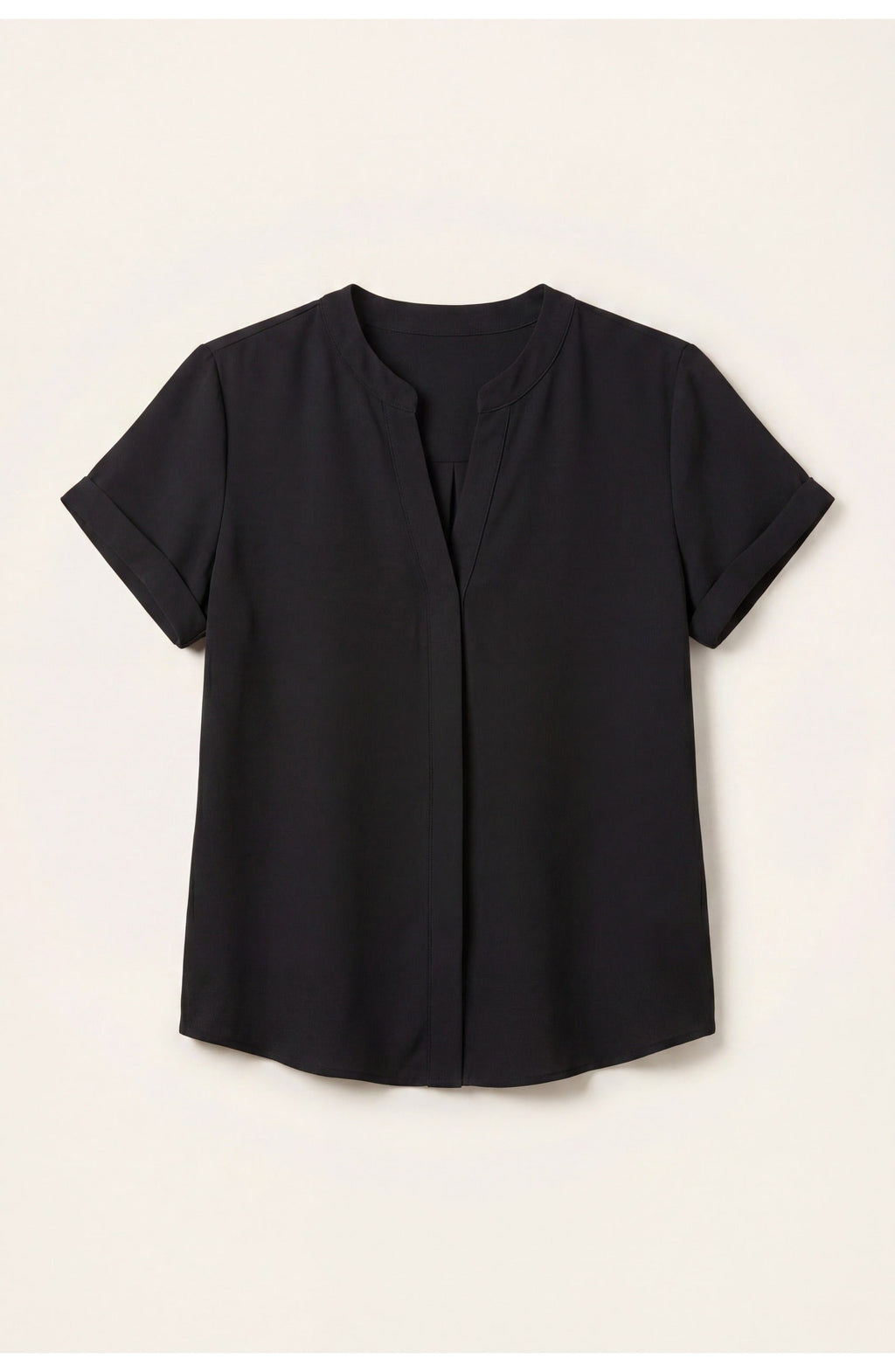 Adèle Women’s Top | V-Neck | Pleated Detail