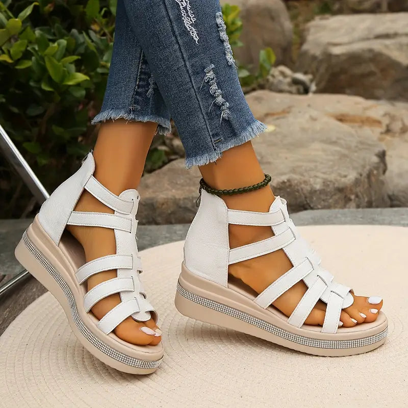 Hannah Elegant 4 cm Heel Sandals