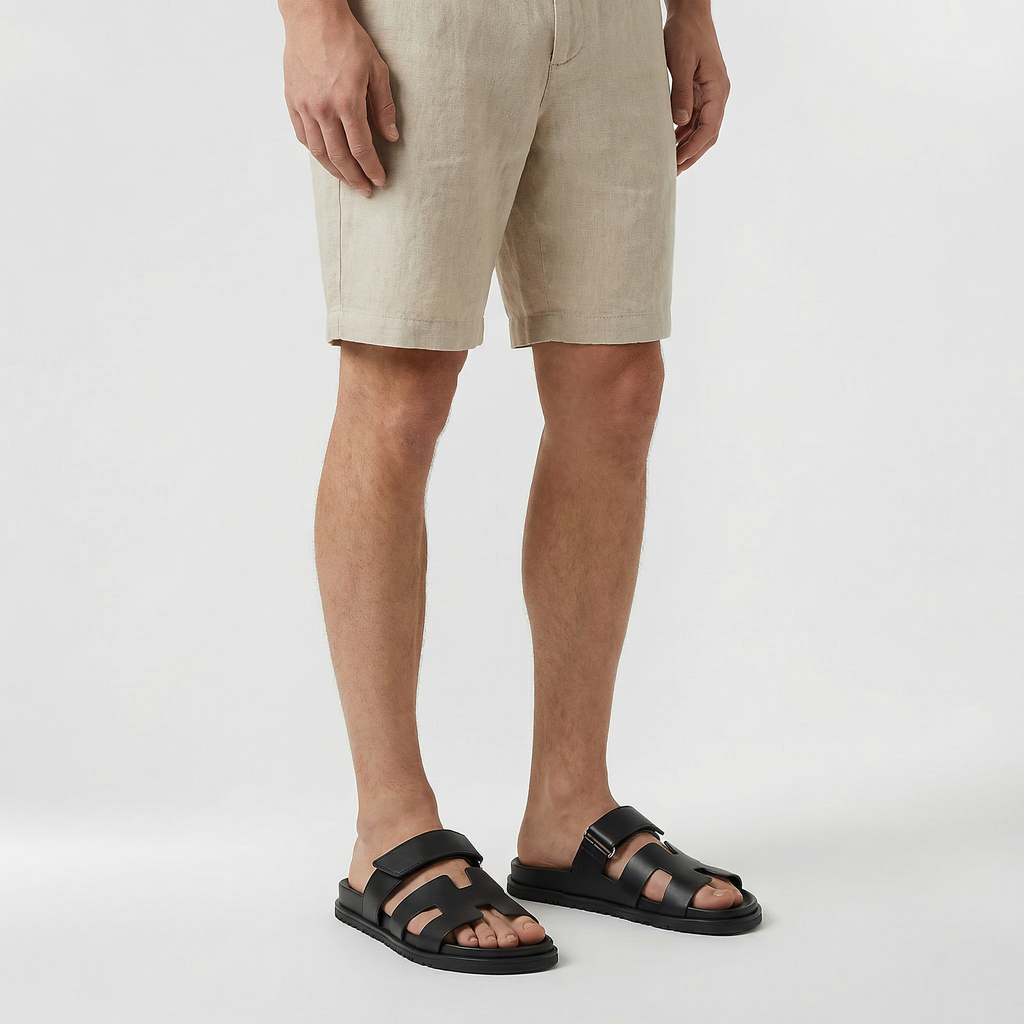 Comfortable Men's Home Sandals with Open Design and Lightweight Fit for Everyday Wear