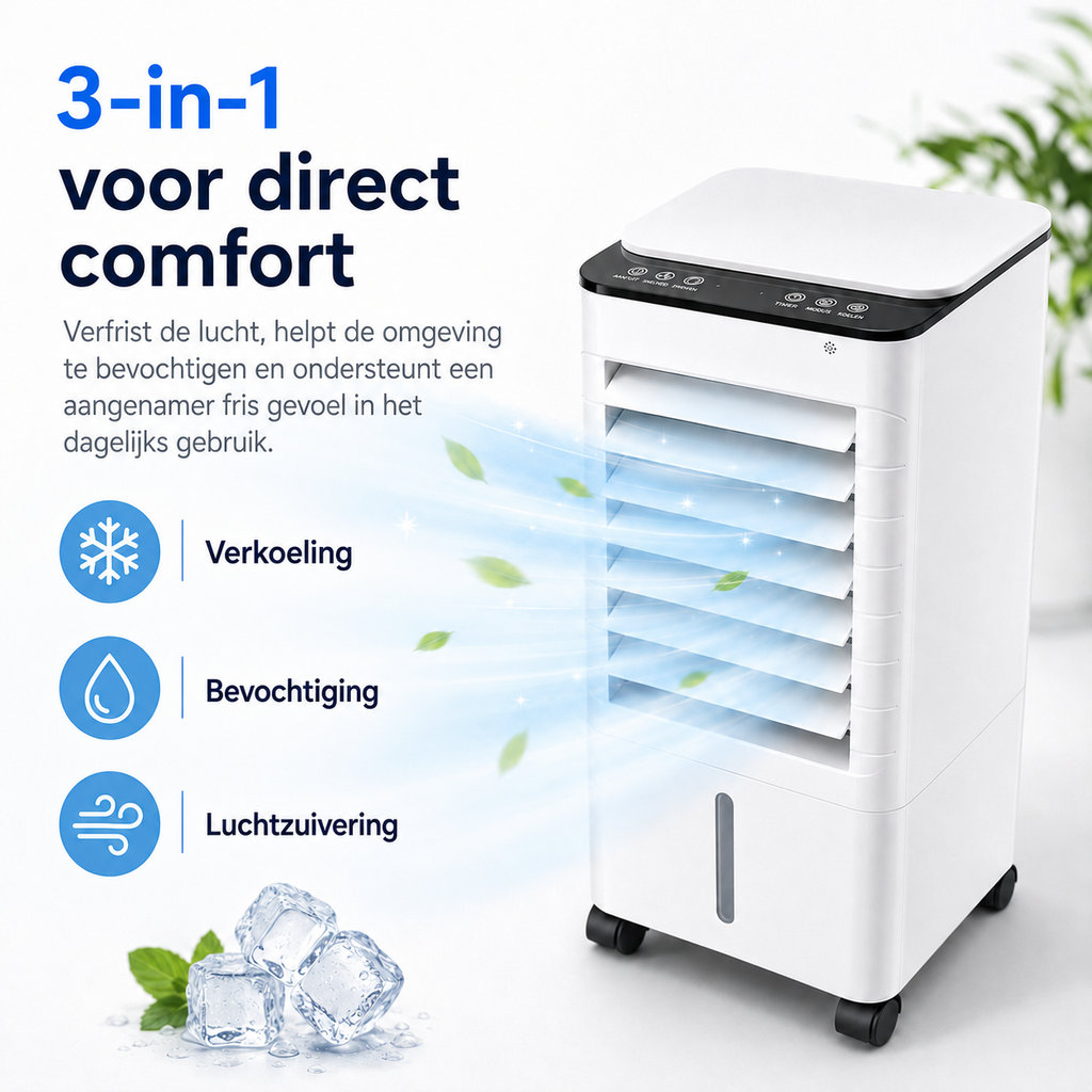 Portable Windowless Air Conditioner for Home & Office
