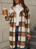 Isabelle™ | Comfortable Checked Teddy Jacket