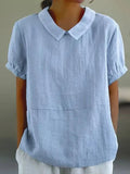 Ivy Elegant Round-Neck Top