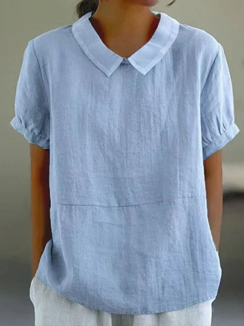 Ivy Elegant Round-Neck Top