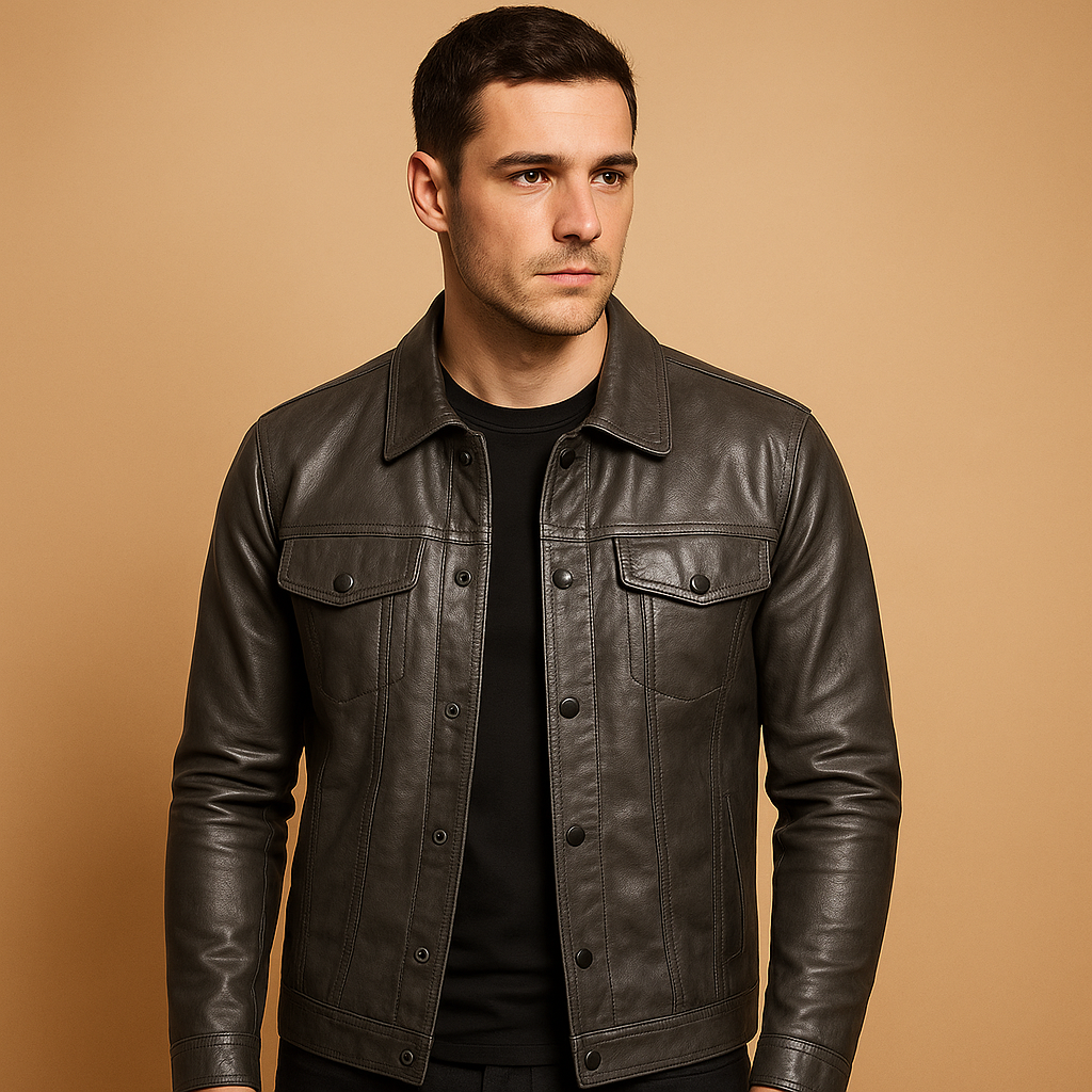 Slim Fit Biker Jacket