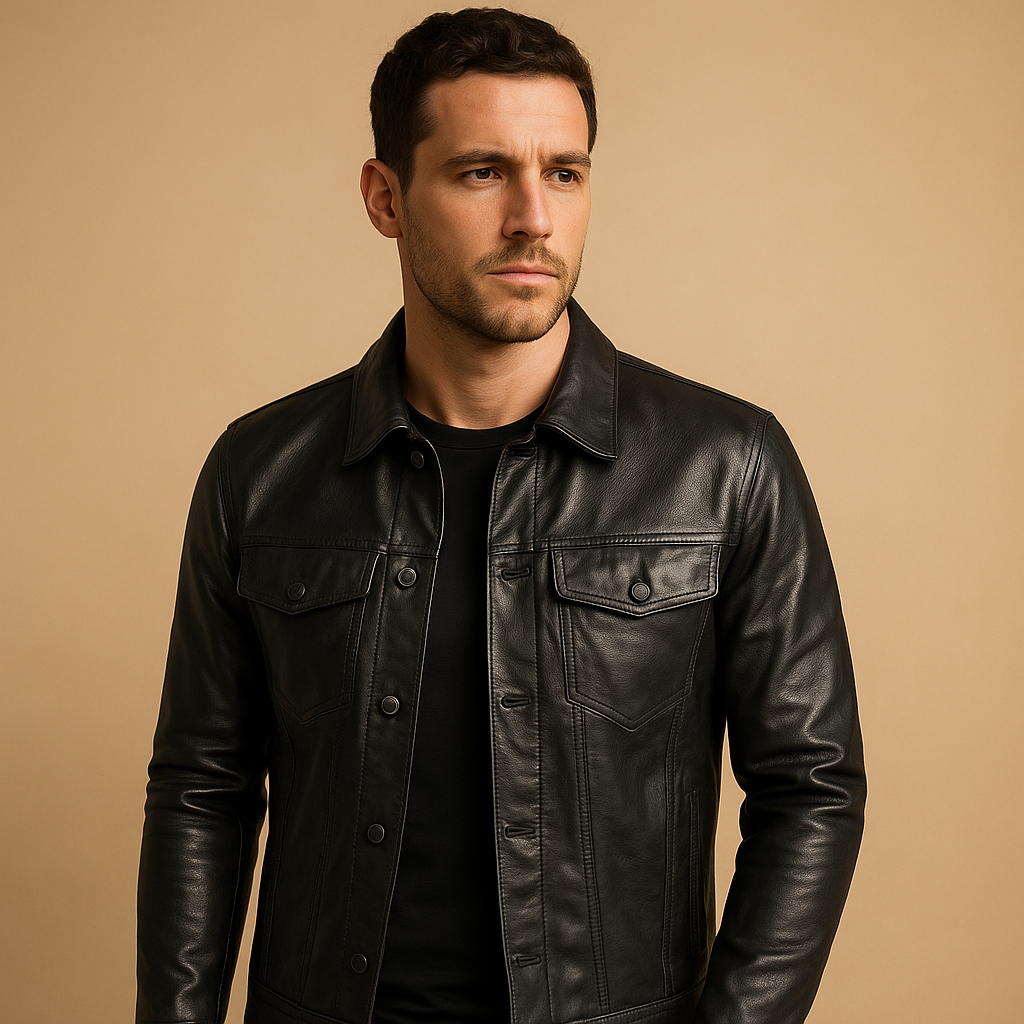 Slim Fit Biker Jacket