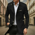 Bram | Men's Classic Long Trench Coat