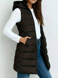 Tira™ | Elegant Long Padded Vest