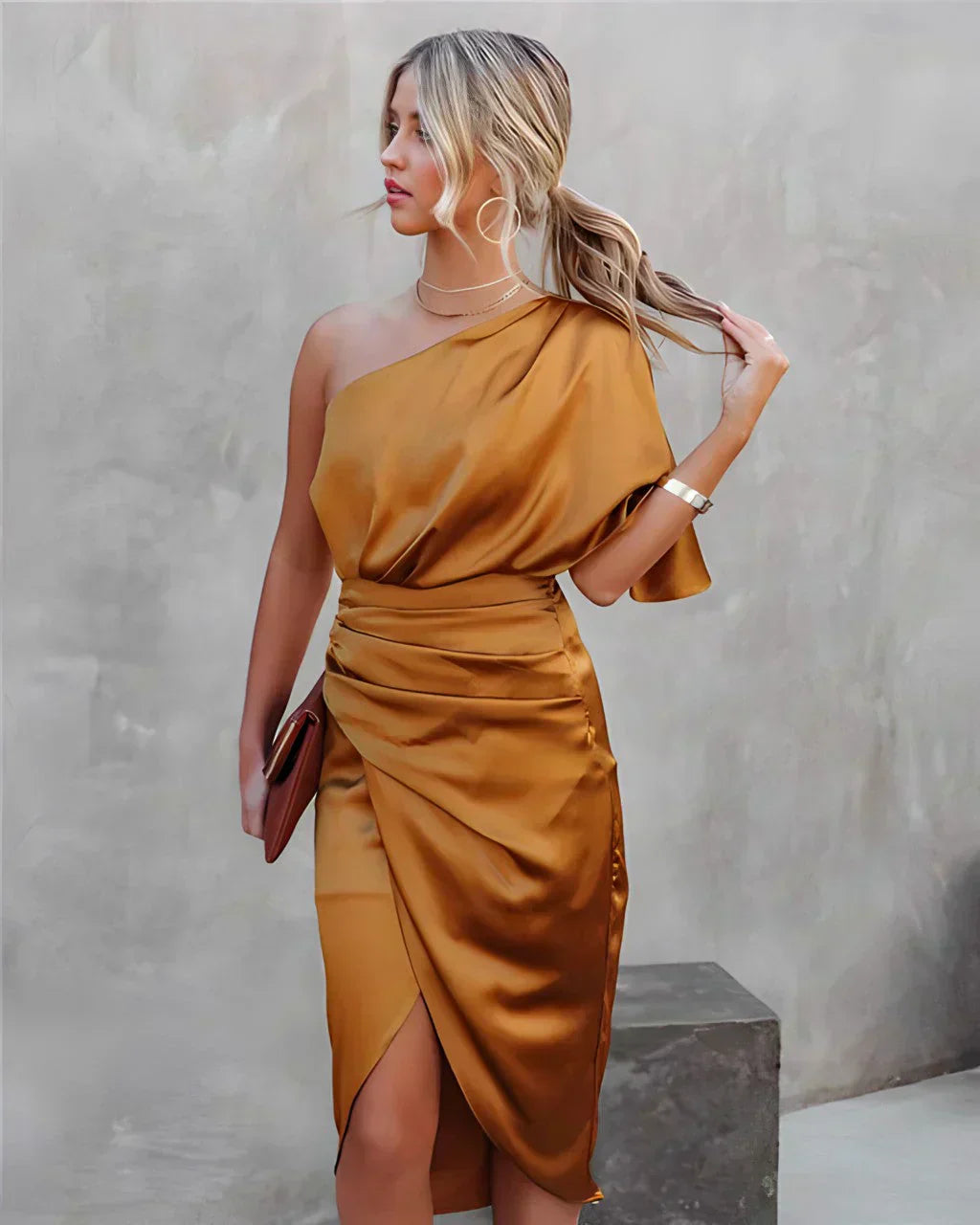 Celeste Refined Midi Dress