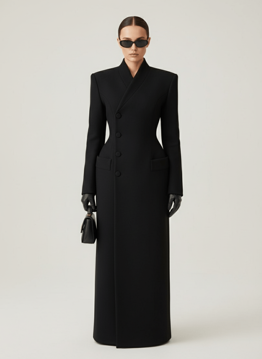 Sona™ | Elegant Tailored Maxi Coat