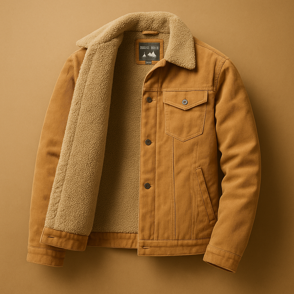 Corduroy Jacket with Modern Fit