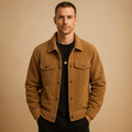 Relaxed Fit Corduroy Jacket