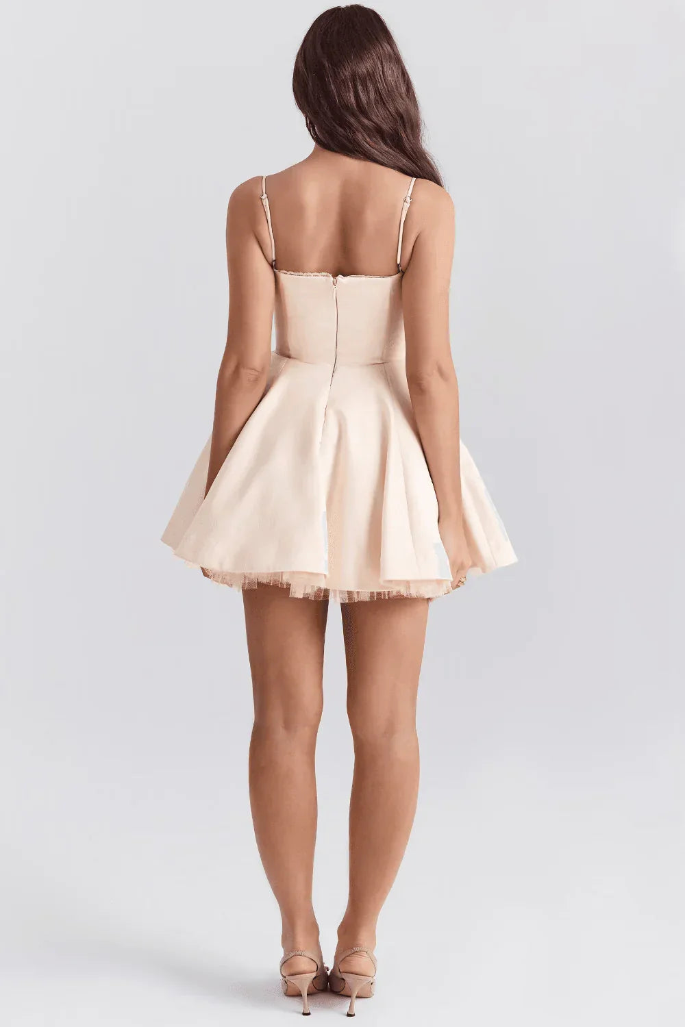 Eléora Short Dress - Ivory