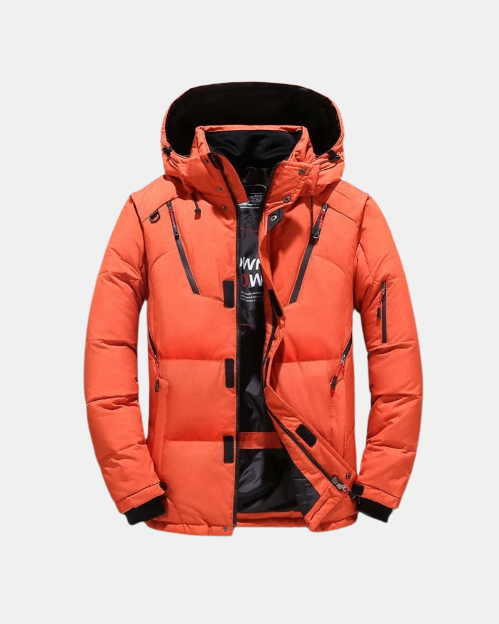 Daan | Men's Tailored Hooded Puffer Winter Jacket